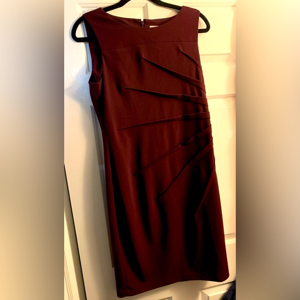 Wine Colored Dress